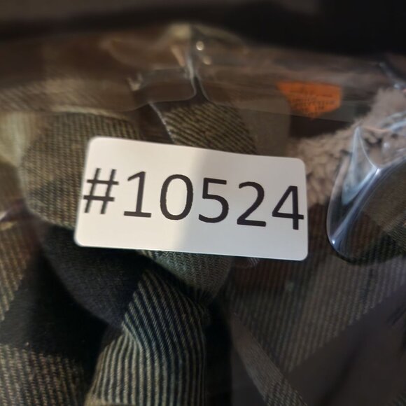 Tailor Vintage Jacket Mens Small Green Buffalo Check Sherpa Lined Shacket*NWT* - Picture 13 of 13